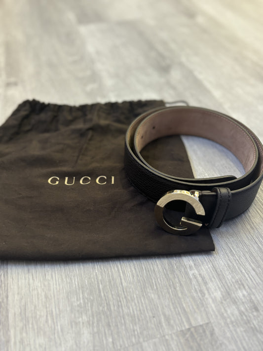 PRE-LOVED - GUCCI BELT BROWN