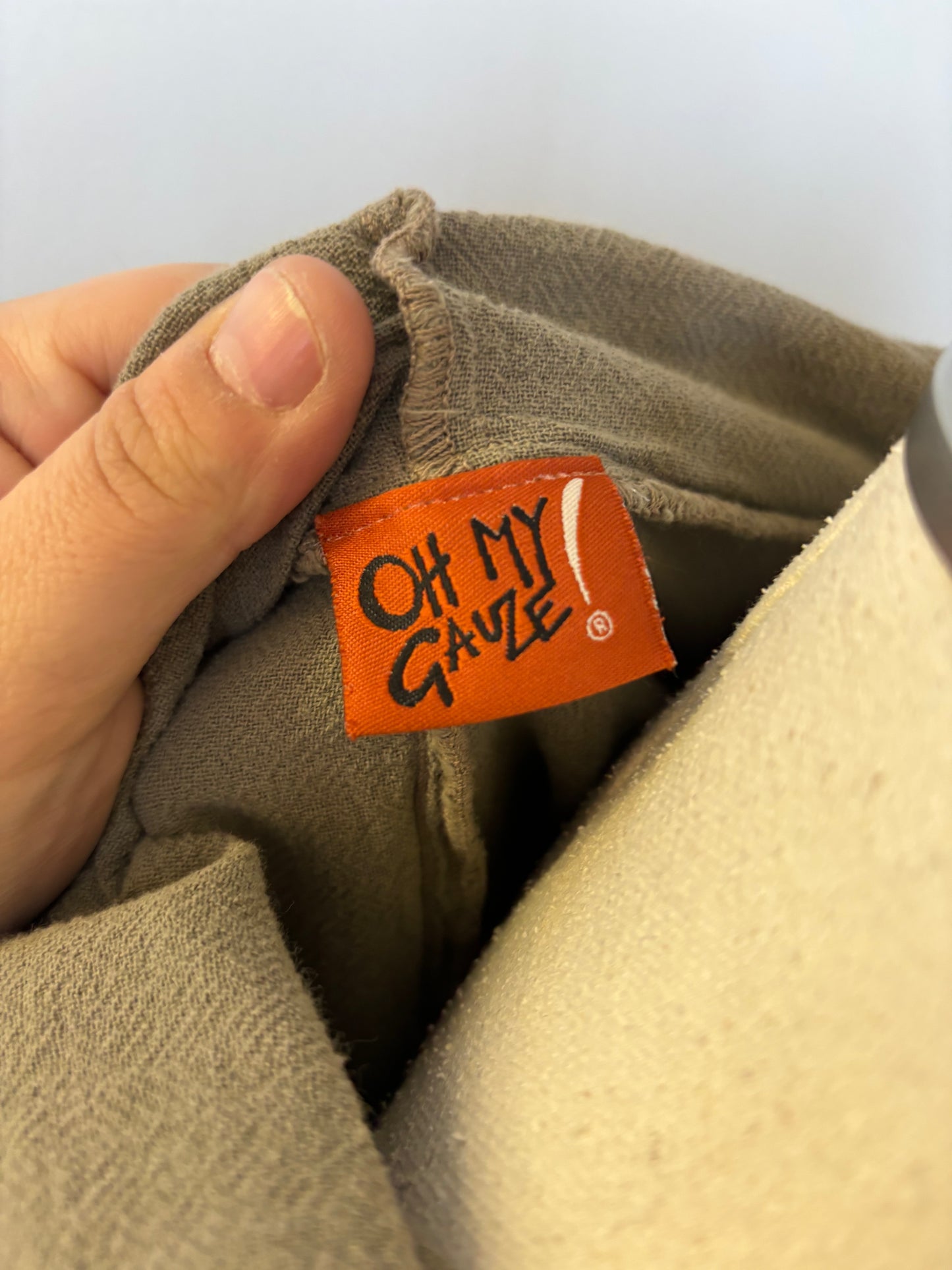 Pre-Loved Oh my Gauze ! Pocket Blouse