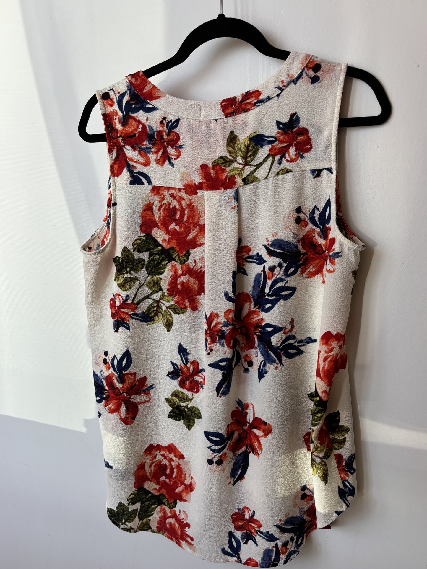 Preloved- Faith & Joy Sleeveless Floral Top