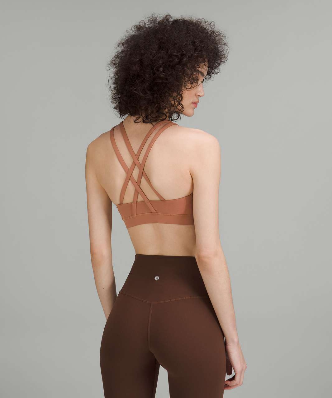 Preloved Lululemon Energy Bra - Clay (10)