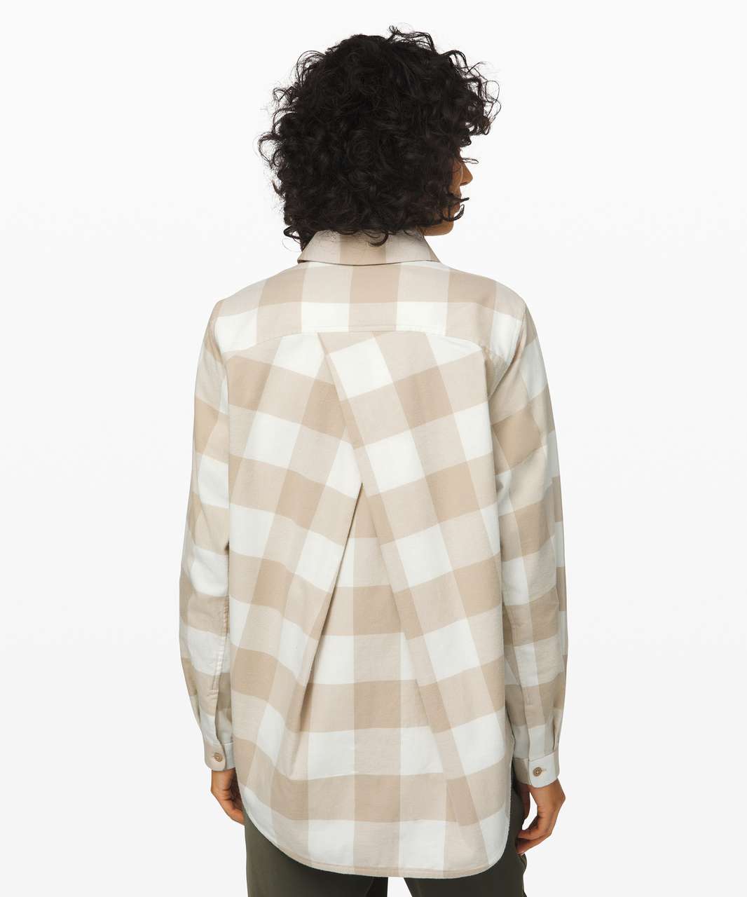 Pre-Loved Lulumon Plaid Shirt