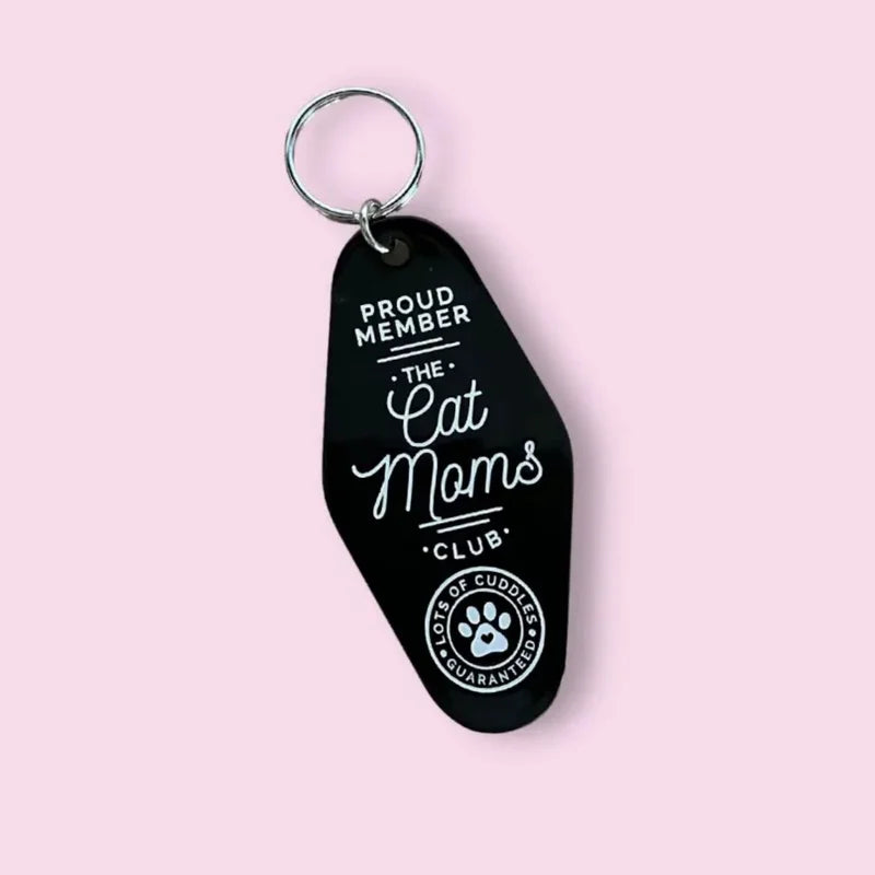 CAT MOM KEYCHAIN