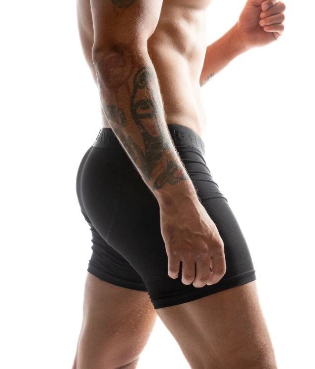 JOURNEY MEN'S BOXER BRIEF - OBSIDIAN