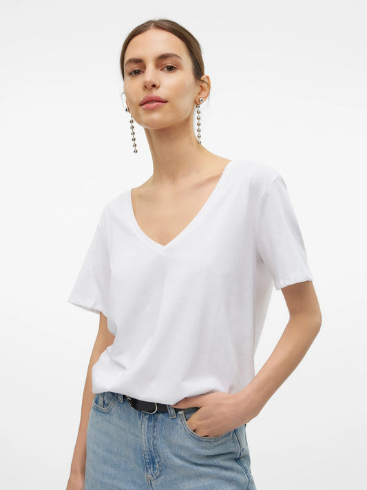 Vero Moda Panna Glenn V-Neck Shirt