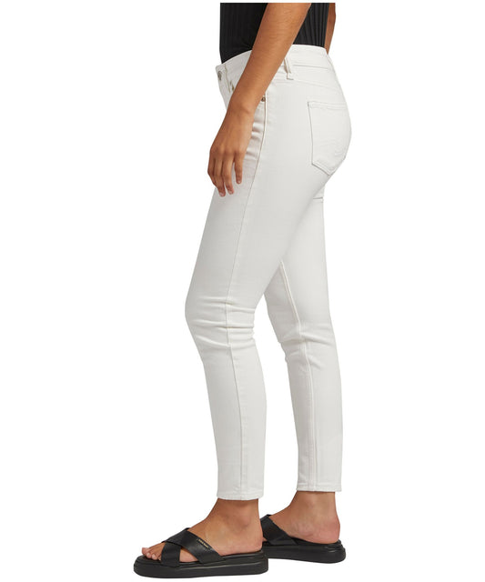 Silver Jeans - Suki Midrise Skinny (White)