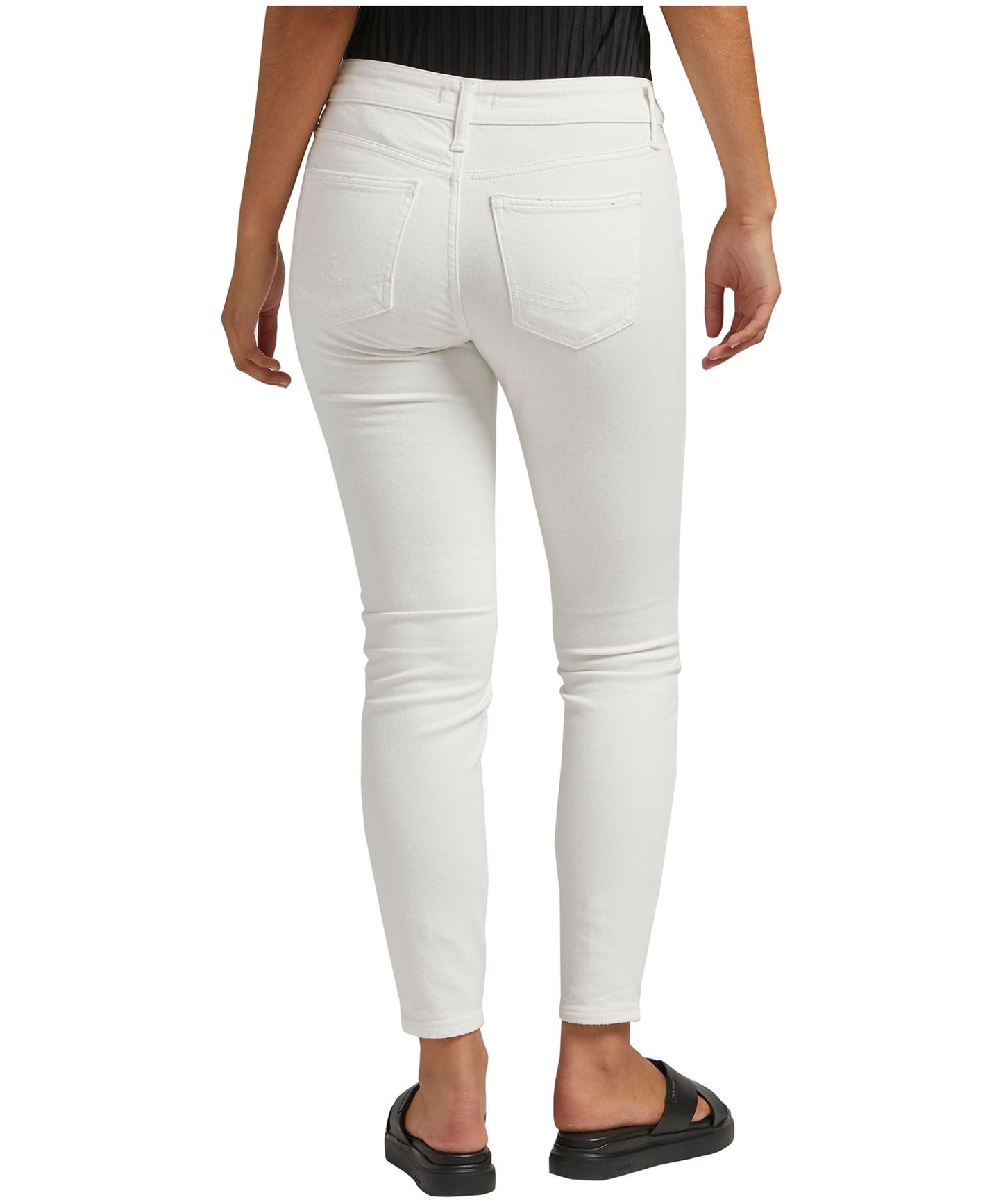 Silver Jeans - Suki Midrise Skinny (White)