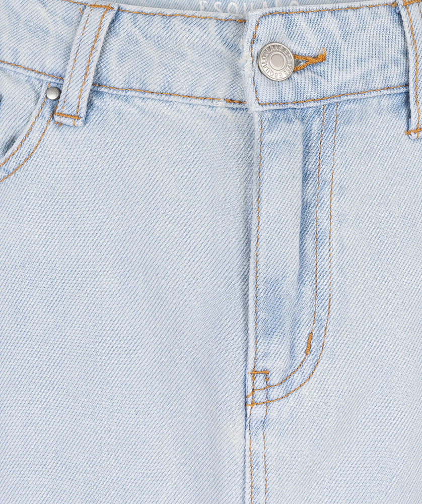 Esqualo - Denim Maxi Twill Skirt