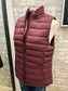 The Padded Vest with Zipper Pockets - Purple
