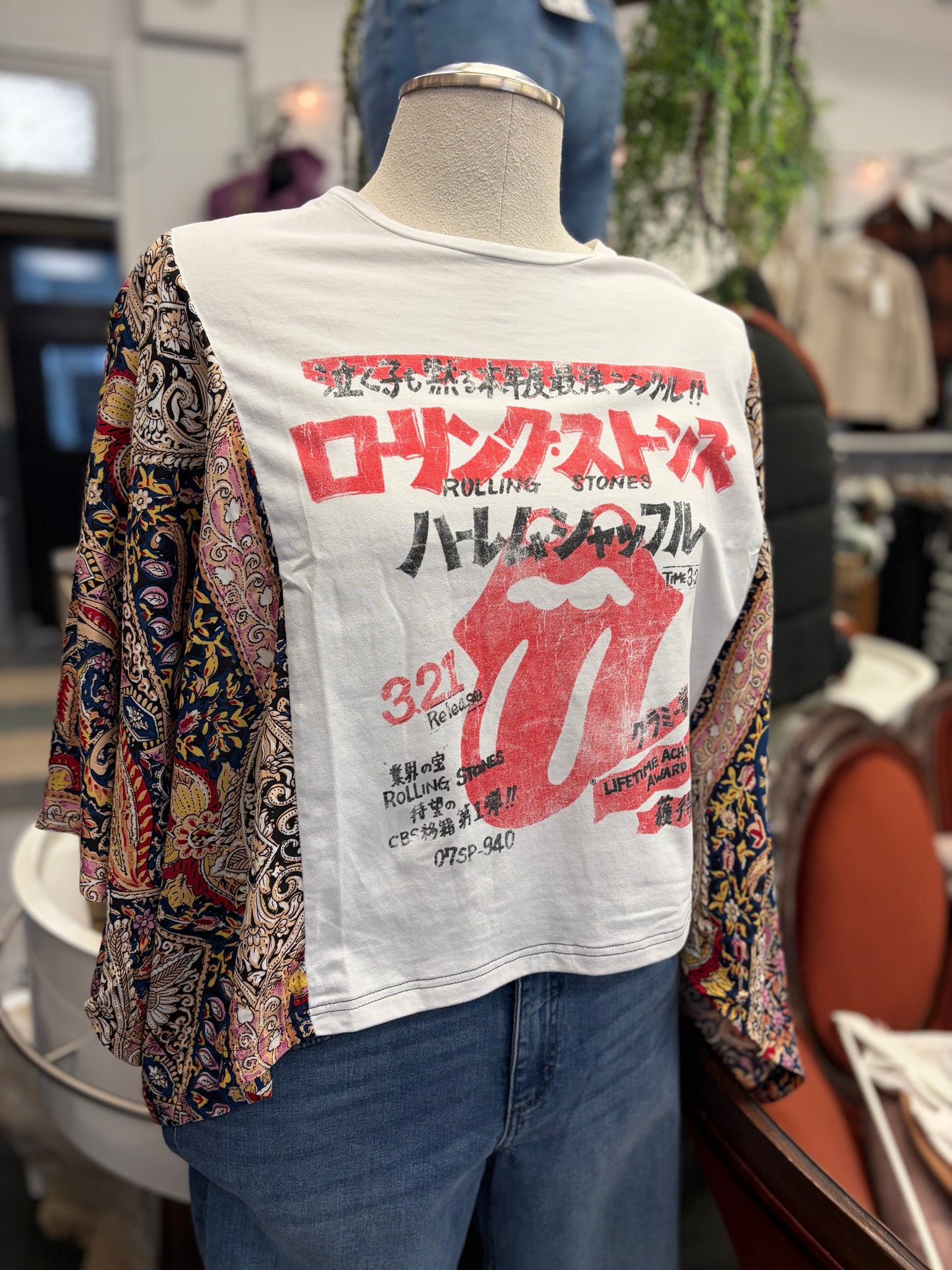 The Banded Pullover Top (Rolling Stone)