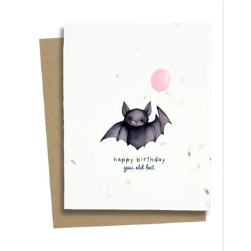Happy Birthday You Old Bat Card