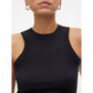 Polly Pullover Sleeveless Tank - Black