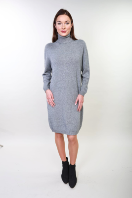The Amanda Sweater Dress - Grey