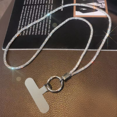Cellphone Lanyard - Silver