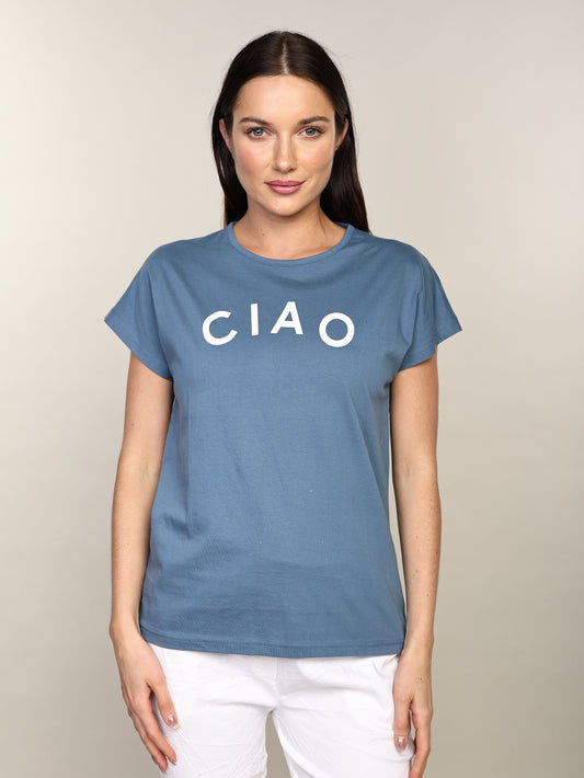 Ciao T-shirt - Blue