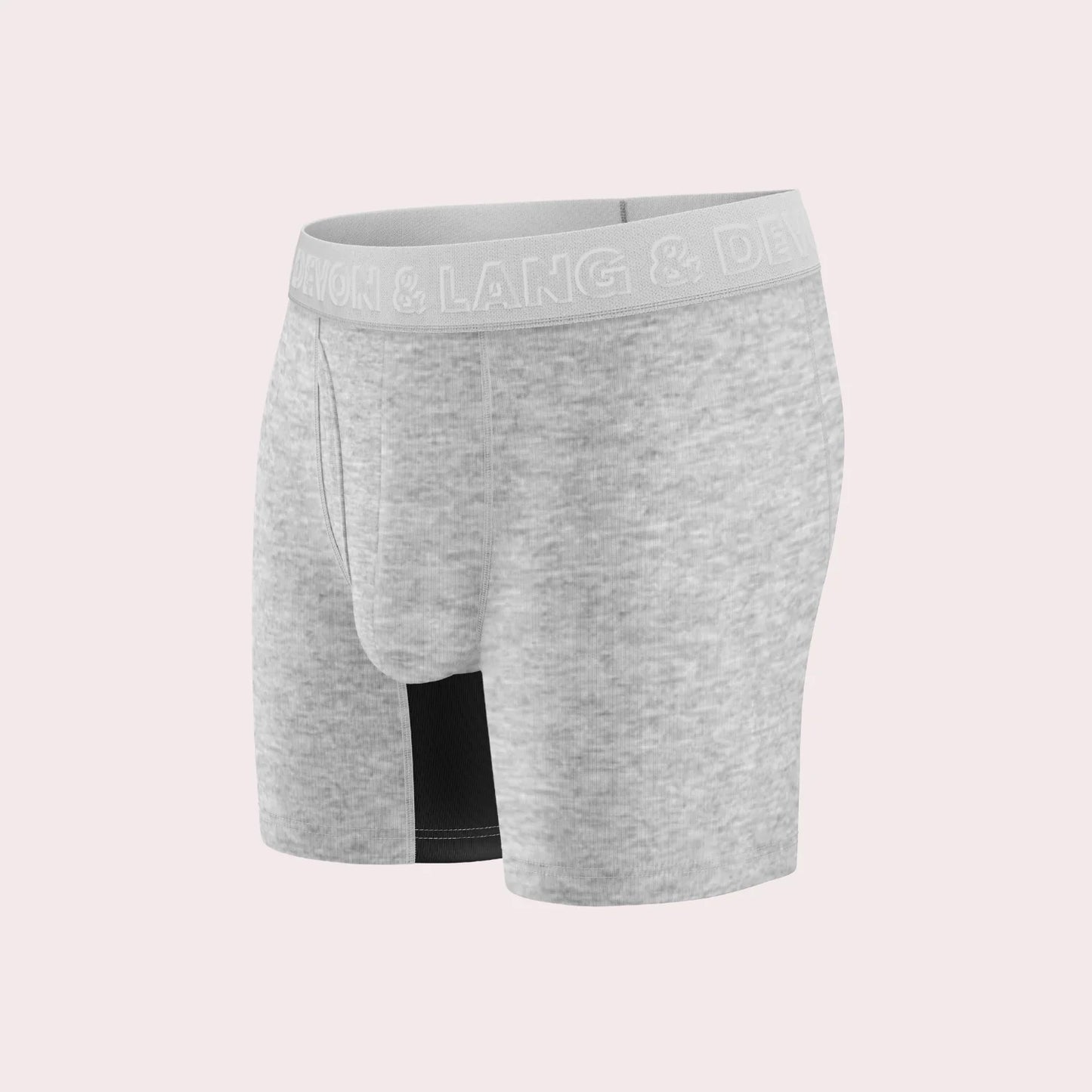 Devon & Lang Journey Boxers -Heather Grey