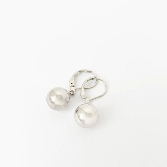 2101 - SPHERE EARRINGS - SILVER