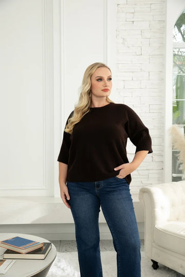 OFV - Cozy Sweater Mocha