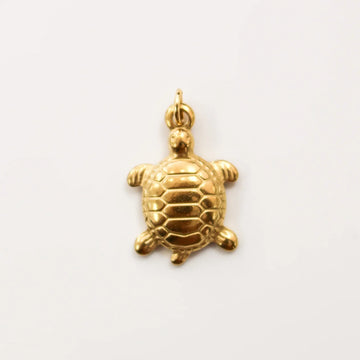 Charm - Turtle Charm Gold