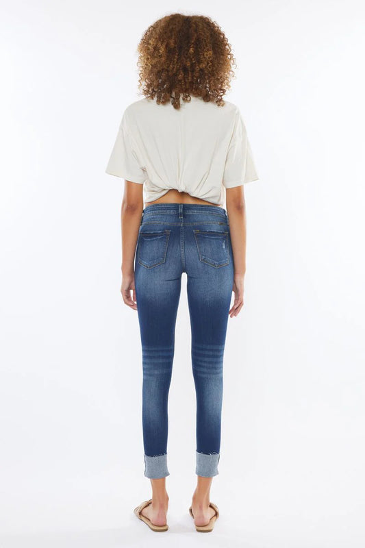 Pre-Loved Kancan Women's Low Rise Skinny Jeans