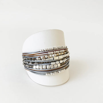 3161 - MAGNETIC BRACELET GREY