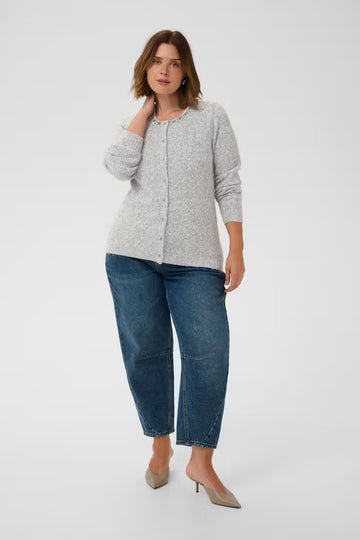 Kaffe Curve - KCselia Cardigan - Grey Melange