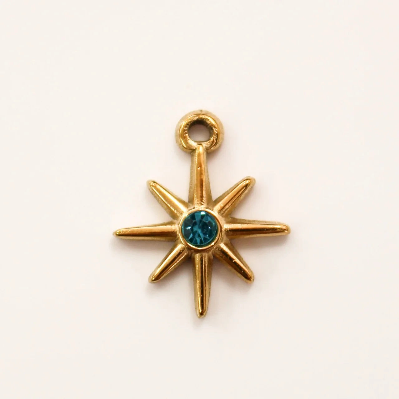 Charm - Star Blue Rhinestone