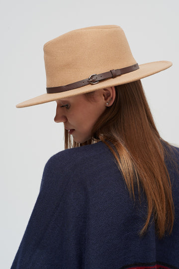Fedora Hat - Sand