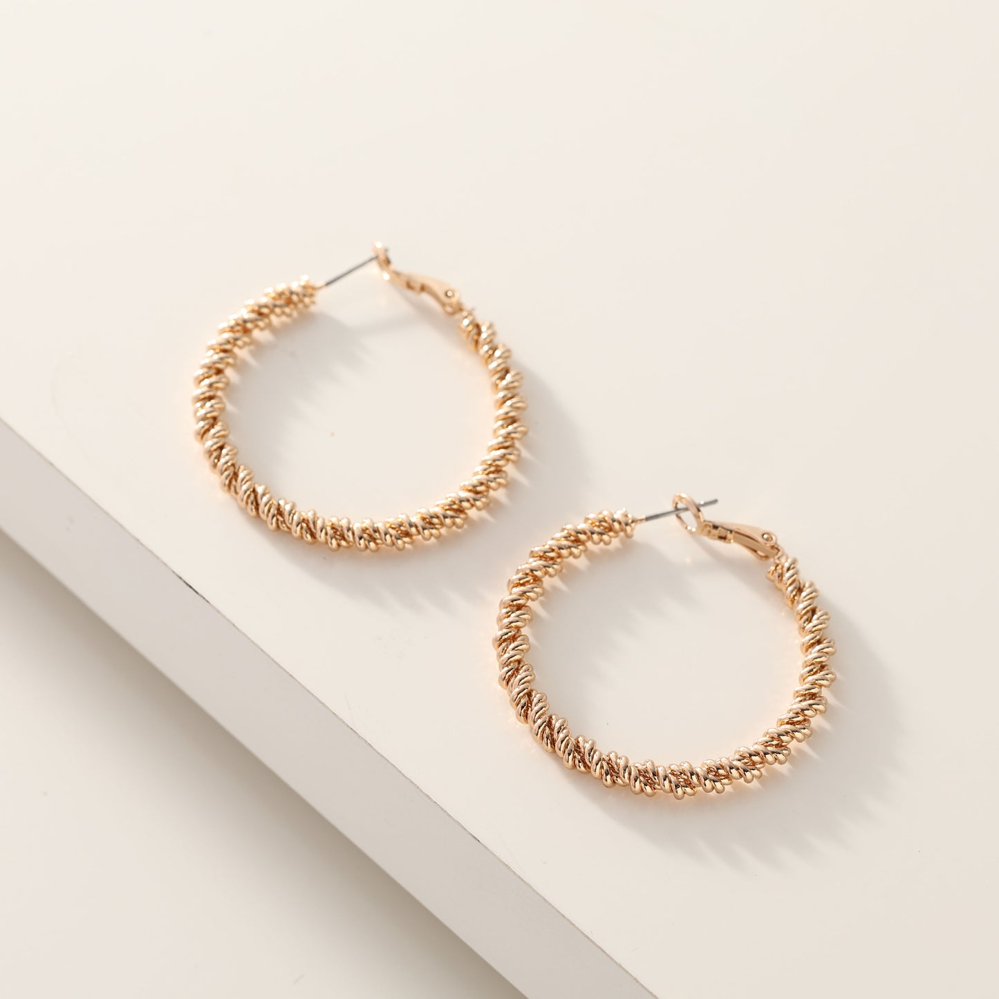 03143891 Merx Hoop Earrings - Gold
