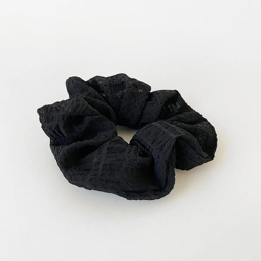 Velvet Scrunchie - Black
