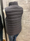The Padded Vest with Zipper Pockets - Black