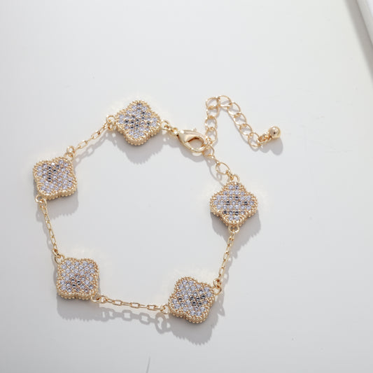 720161 - Merx Sofistica Double-Side Bracelet - Gold + CRY/White