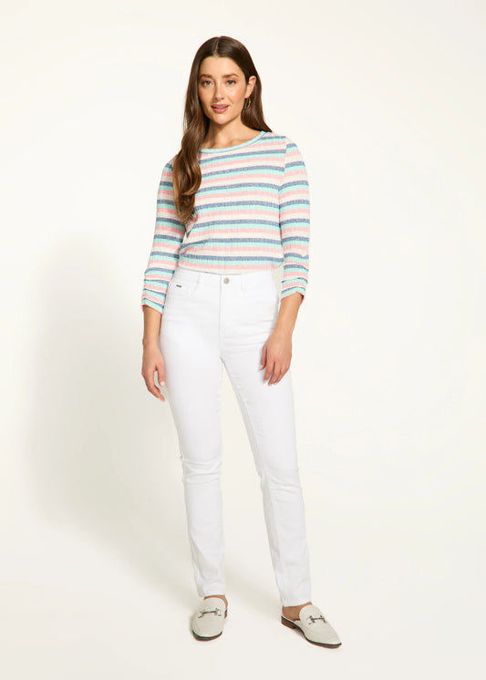 FDJ - Peggy Straight Jeans (White)