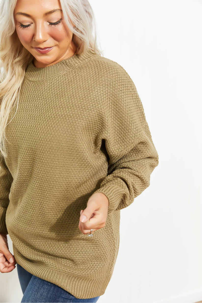 The Leslie Round Neck Sweater