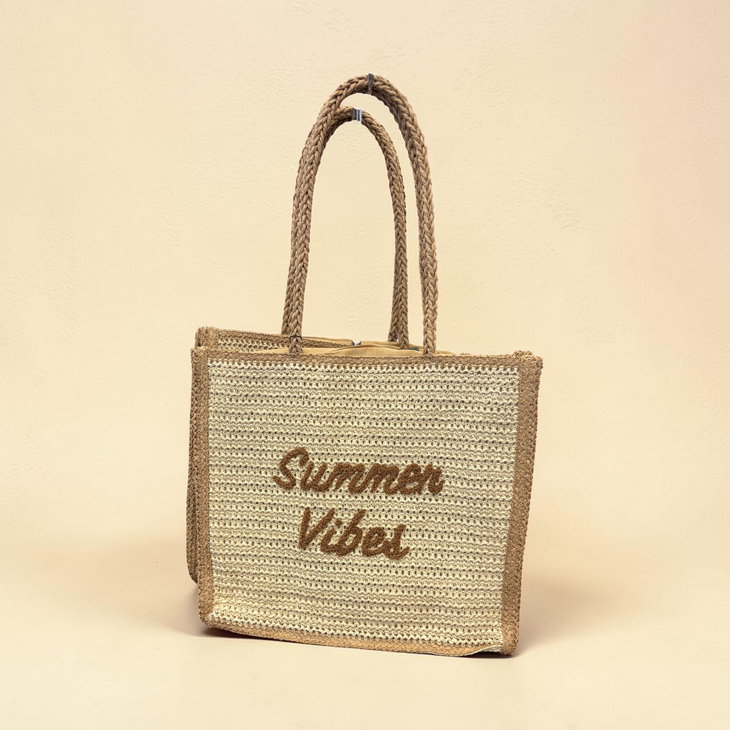 Summer Vibes Bags - Tan