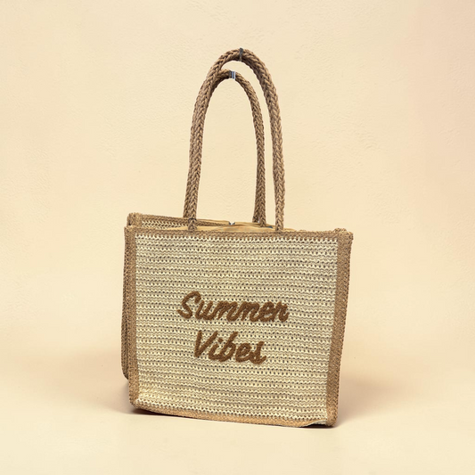 Summer Vibes Bags - Tan