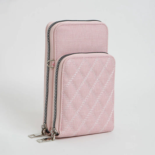 7084 - PINK WALLET/CROSSBODY
