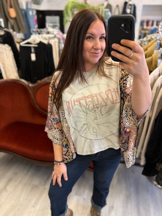 The Banded Pullover Top (Led Zeppelin)