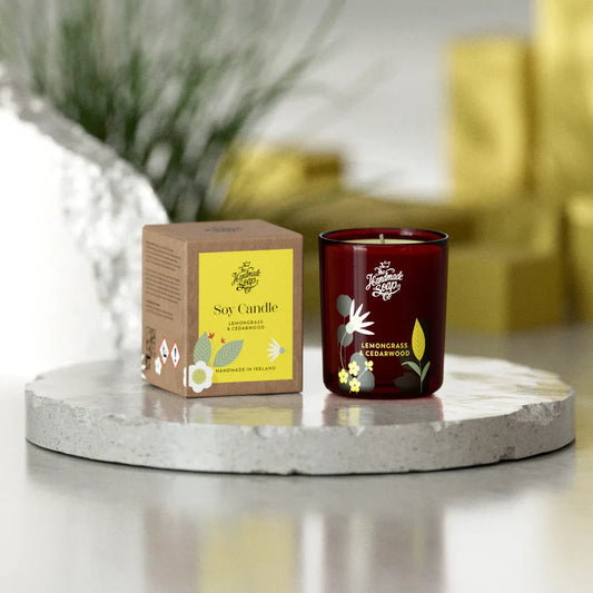The Handmade Soap Company - Candle Lemongrass & Cedar