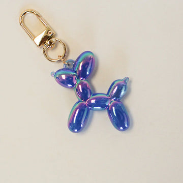 Key/Bag Charm - Balloon Dog (Blue)
