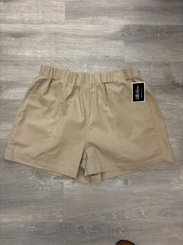 Cotton Brown Shorts