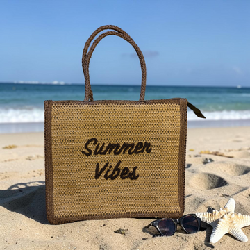 Summer Vibes Bags -  Brown