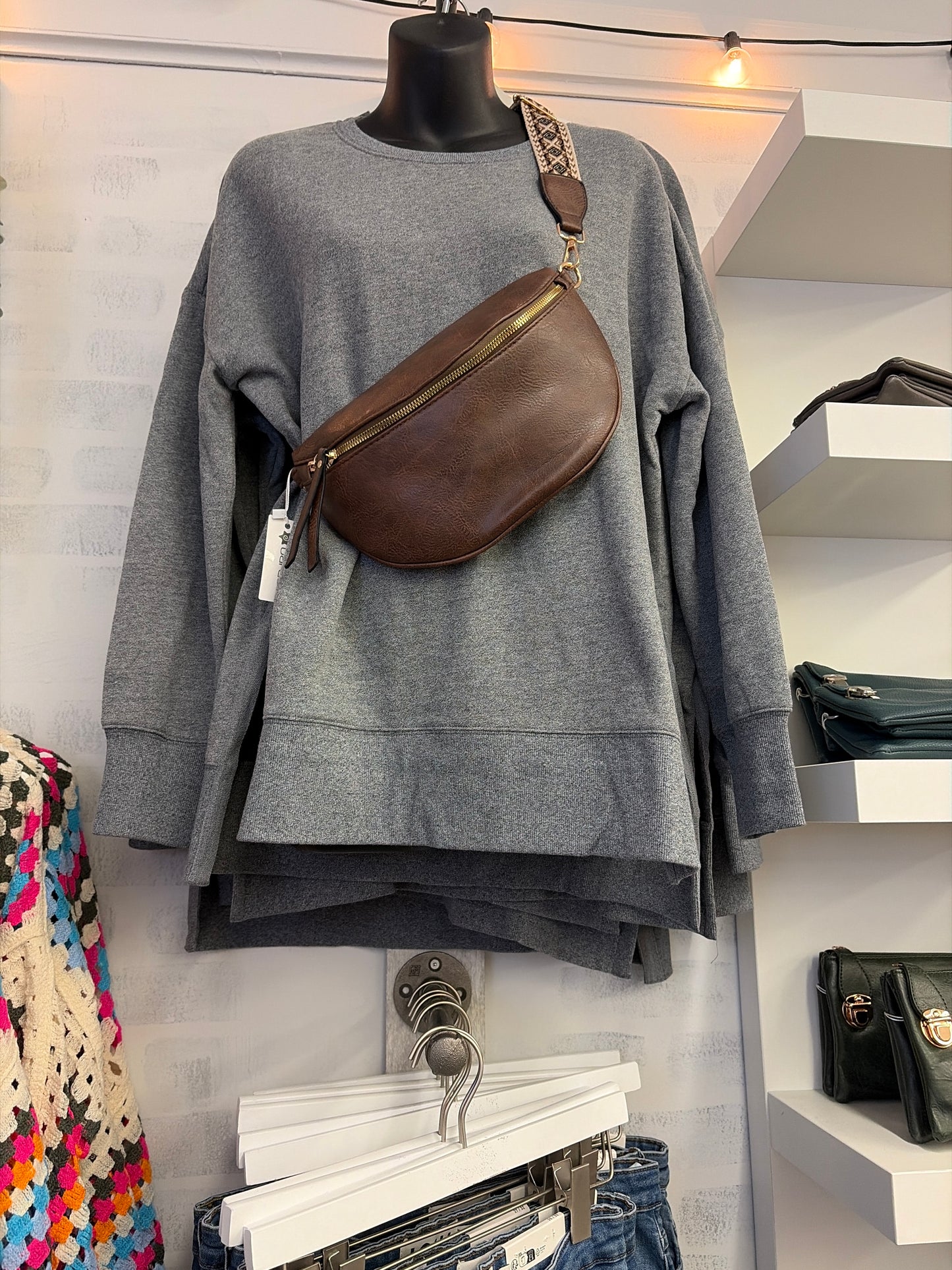 The Cozy Sweater - Grey