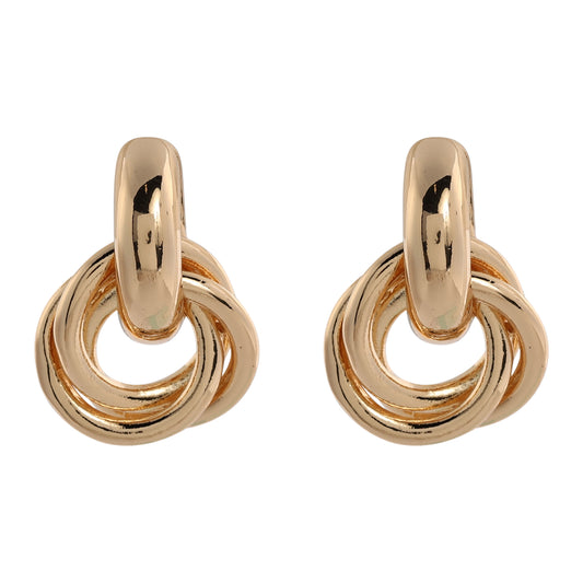 0358631 Merx Chain Earrings - Gold