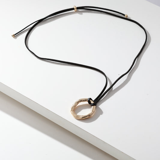 06143531 Merx adjustable circle chain - Gold