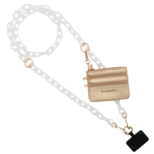 Save the Girls - Clip & Go - Ice Chain - White