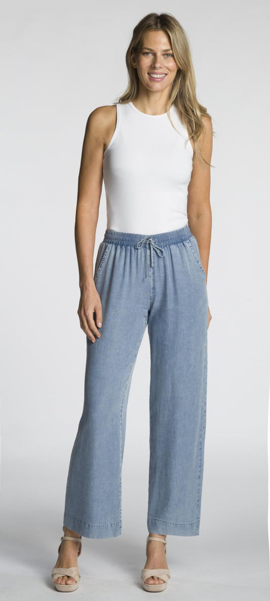 Relaxed Wide Lyocell Pant