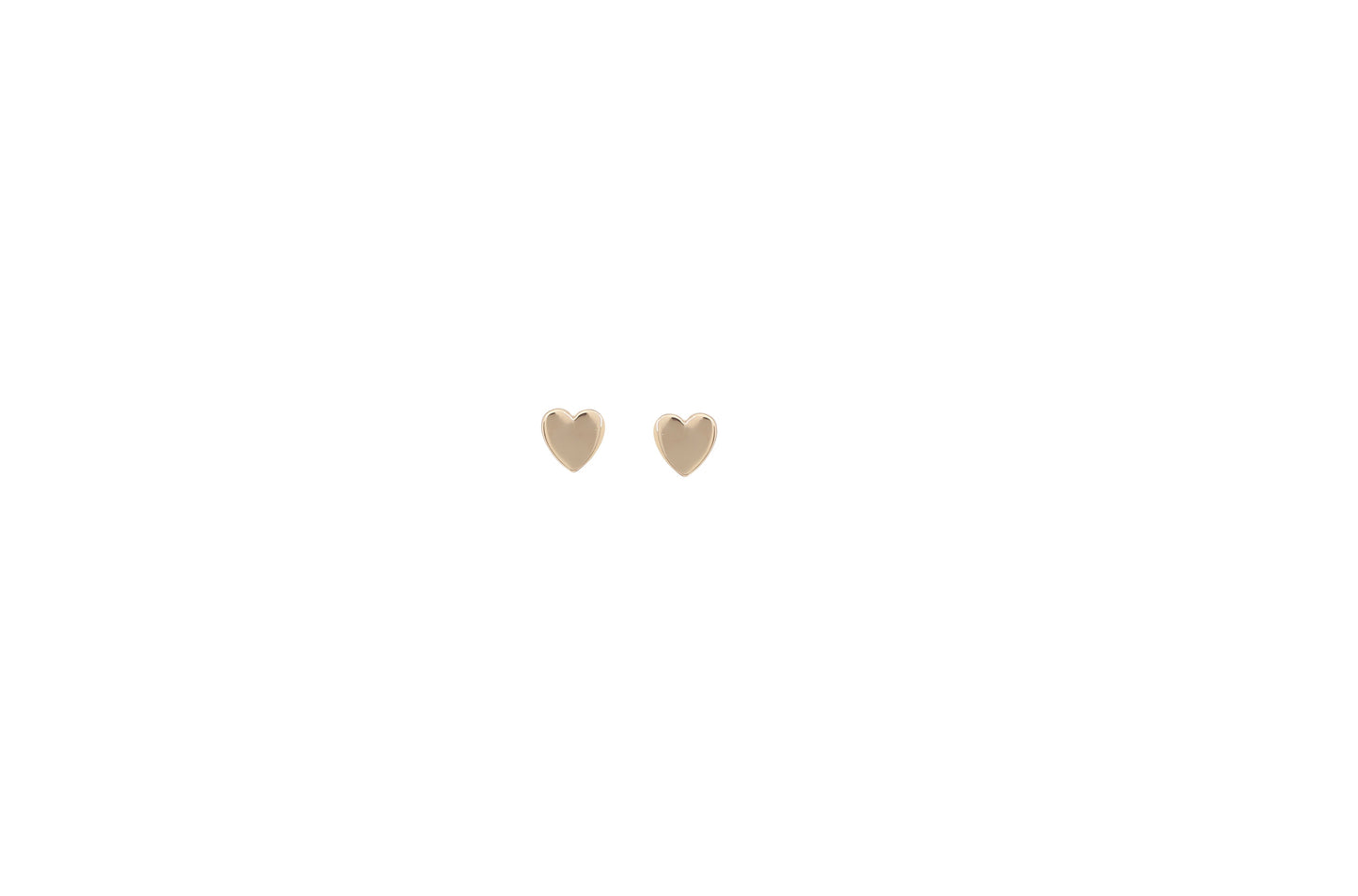 0349641 Merx Heart Earrings - Gold