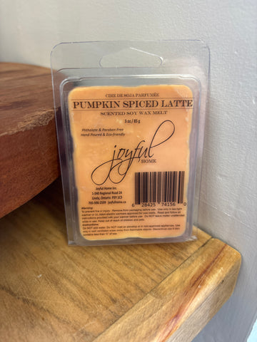 Pumpkin Spiced Latte Soy Wax Melt