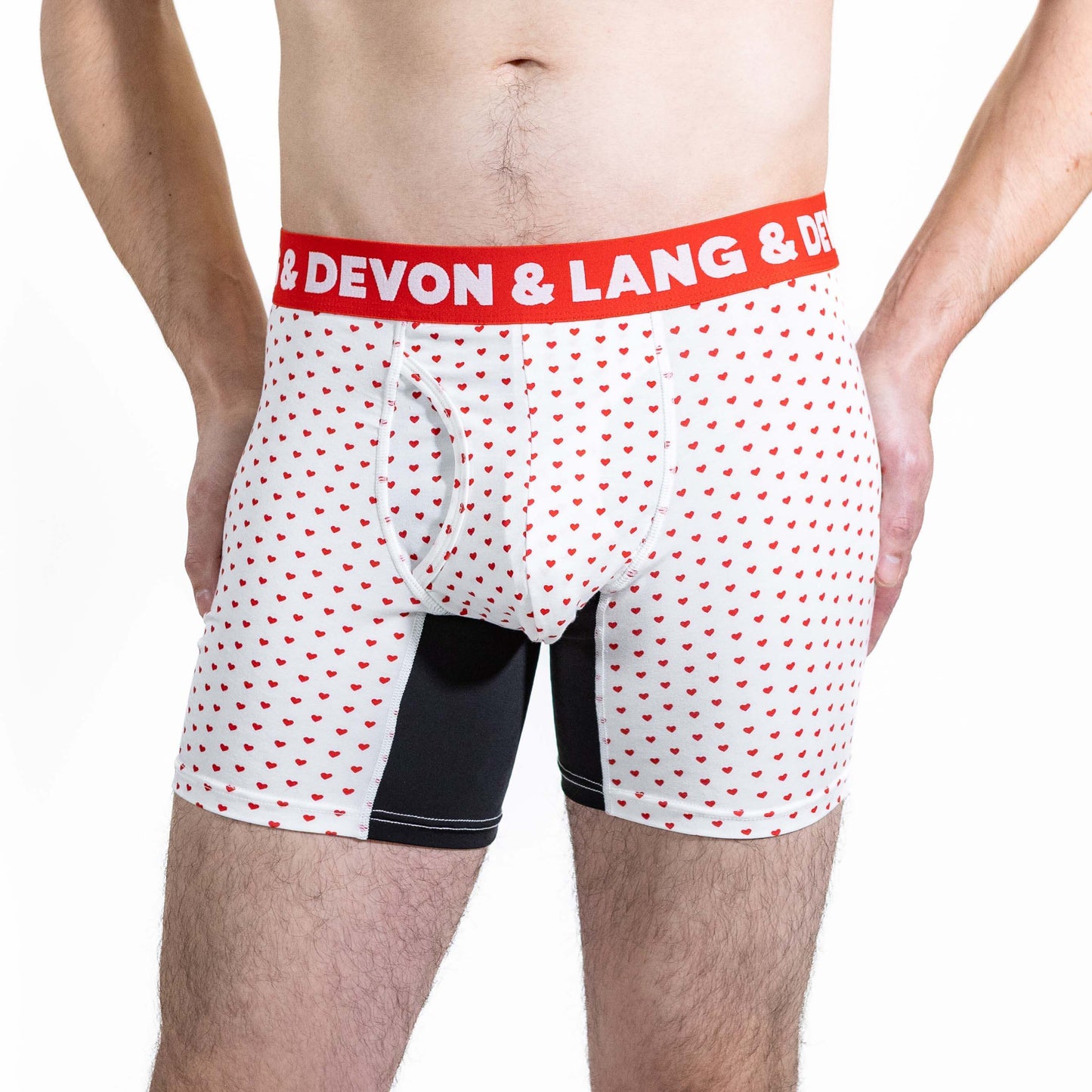 Devon & Lang Journey Boxers - Cinnamon Hearts