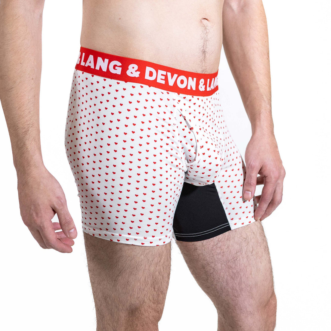 Devon & Lang Journey Boxers - Cinnamon Hearts
